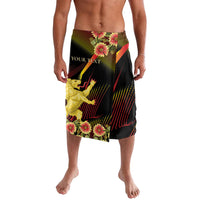 Personalized Belgium National Day Lavalava Rampant Lion Gaillardia Heritage Pride