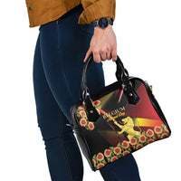 Belgium National Day Shoulder Handbag Rampant Lion Gaillardia Heritage Pride