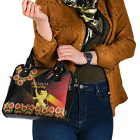 Belgium National Day Shoulder Handbag Rampant Lion Gaillardia Heritage Pride