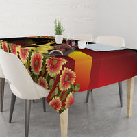 Belgium National Day Tablecloth Rampant Lion Gaillardia Heritage Pride