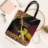 Belgium National Day Tote Bag Rampant Lion Gaillardia Heritage Pride