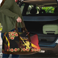 Belgium National Day Travel Bag Rampant Lion Gaillardia Heritage Pride