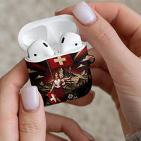 Switzerland National Day AirPods Case Helvetia Alps Heritage Pride