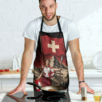 Switzerland National Day Apron Helvetia Alps Heritage Pride