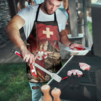 Switzerland National Day Apron Helvetia Alps Heritage Pride
