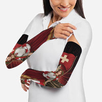 Switzerland National Day Arm Sleeves Helvetia Alps Heritage Pride