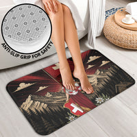 Switzerland National Day Bathroom Set Helvetia Alps Heritage Pride