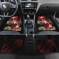 Switzerland National Day Car Mats Helvetia Alps Heritage Pride