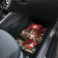 Switzerland National Day Car Mats Helvetia Alps Heritage Pride