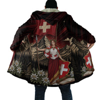 Switzerland National Day Cloak Helvetia Alps Heritage Pride