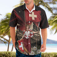 Switzerland National Day Hawaiian Shirt Helvetia Alps Heritage Pride