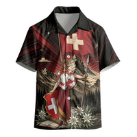 Switzerland National Day Kid Hawaiian Shirt Helvetia Alps Heritage Pride