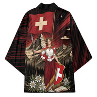 Switzerland National Day Kimono Helvetia Alps Heritage Pride