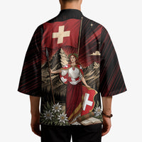 Switzerland National Day Kimono Helvetia Alps Heritage Pride