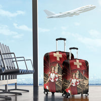 Switzerland National Day Luggage Cover Helvetia Alps Heritage Pride