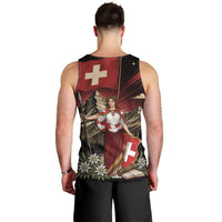 Switzerland National Day Men Tank Top Helvetia Alps Heritage Pride