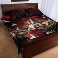 Switzerland National Day Quilt Bed Set Helvetia Alps Heritage Pride