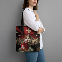 Switzerland National Day Tote Bag Helvetia Alps Heritage Pride
