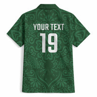 Custom Pakistan Cricket Hawaiian Shirt Shaheens Crescent Star Spirit