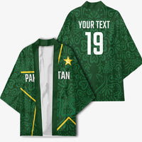 Custom Pakistan Cricket Kimono Shaheens Crescent Star Spirit