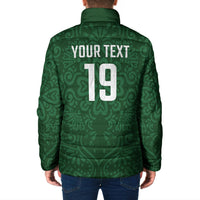 Custom Pakistan Cricket Padded Jacket Shaheens Crescent Star Spirit