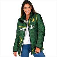Custom Pakistan Cricket Padded Jacket Shaheens Crescent Star Spirit