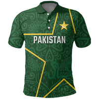 Custom Pakistan Cricket Polo Shirt Shaheens Crescent Star Spirit