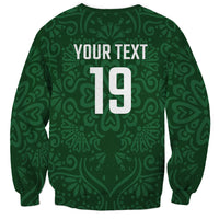 Custom Pakistan Cricket Sweatshirt Shaheens Crescent Star Spirit