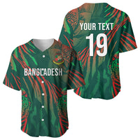 Custom Bangladesh Cricket Baseball Jersey Royal Bengal Tiger Spirit