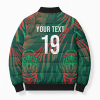 Custom Bangladesh Cricket Bomber Puffer Jacket Royal Bengal Tiger Spirit