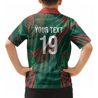 Custom Bangladesh Cricket Kid Hawaiian Shirt Royal Bengal Tiger Spirit