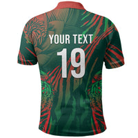 Custom Bangladesh Cricket Polo Shirt Royal Bengal Tiger Spirit