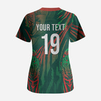 Custom Bangladesh Cricket Scrub Top Royal Bengal Tiger Spirit