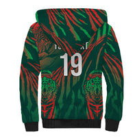Custom Bangladesh Cricket Sherpa Hoodie Royal Bengal Tiger Spirit
