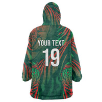 Custom Bangladesh Cricket Wearable Blanket Hoodie Royal Bengal Tiger Spirit
