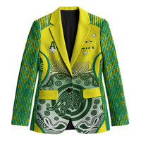 Custom Australia Cricket Blazer Aboriginal Kangaroo Southern Cross