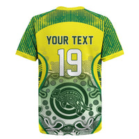 Custom Australia Cricket Rugby Jersey Aboriginal Kangaroo Southern Cross
