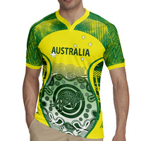 Custom Australia Cricket Rugby Jersey Aboriginal Kangaroo Southern Cross