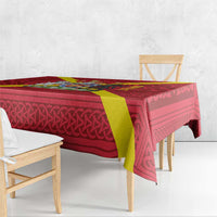 Personalized Anglesey Ynys Mon Tablecloth Map and Emblem Celtic Style - Wonder Print Shop