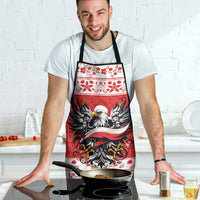 Poland Christmas Apron Polish Eagle with Flag Style - Wonder Print Shop