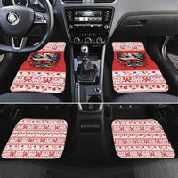 Poland Christmas Car Mats Polish Eagle with Flag Style - Wonder Print Shop