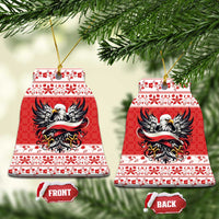 Poland Christmas Ceramic Ornament Polish Eagle with Flag Style - Wonder Print Shop