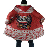 Poland Christmas Cloak Polish Eagle with Flag Style - Wonder Print Shop