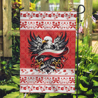 Poland Christmas Garden Flag Polish Eagle with Flag Style - Wonder Print Shop