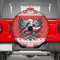 Poland Christmas Spare Tire Cover Polish Eagle with Flag Style - Wonder Print Shop