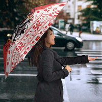 Poland Christmas Umbrella Polish Eagle with Flag Style - Wonder Print Shop