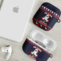 Funny Santa Six Seven Bruh Christmas AirPods Case Meme Gen Alpha Slang - Wonder Print Shop