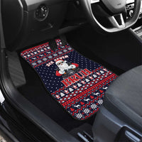 Funny Santa Six Seven Bruh Christmas Car Mats Meme Gen Alpha Slang - Wonder Print Shop