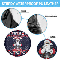 Funny Santa Six Seven Bruh Christmas Spare Tire Cover Meme Gen Alpha Slang - Wonder Print Shop