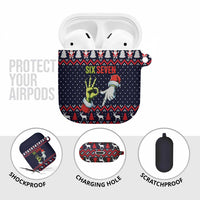 Grinch Hand Six Seven Xmas AirPods Case Meme Gen Alpha Slang - Wonder Print Shop